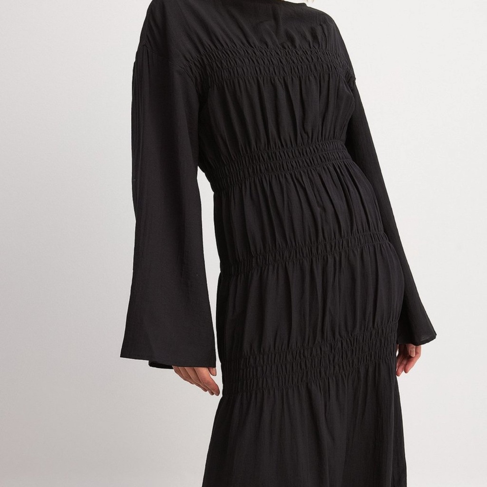 Chic Black Long Sleeve Dress